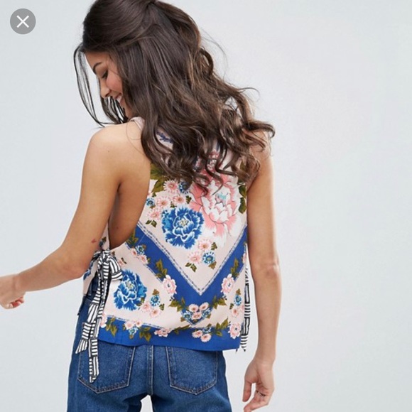Free People Floral Tank - Picture 2 of 8